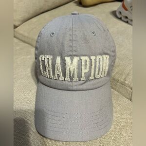 Champion Gray Dad’s Baseball Cap in EUC
